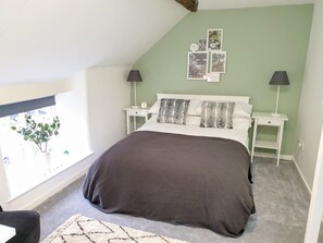 2 habitaciones, camas con efecto memoria y cortinas blackout 