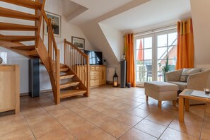 Smart TV, DVD player - Ferienwohnung, St. Peter-Ording (St. Peter-Ording)