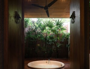 Honeymoon Villa, 1 Bedroom, Pool View | Private spa tub - Villa Vimanmek Phuket (Wichit)