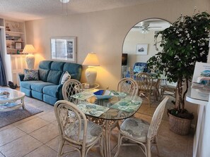 Smart TV, DVD player, books