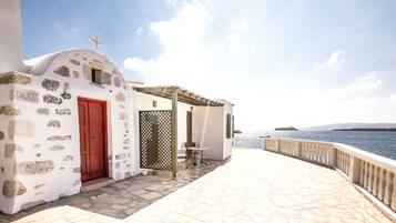 Uitzicht vanuit de kamer