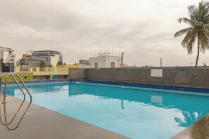 Rooftop pool - Transtree at Whitefield | Corporate Stays (Bengaluru)