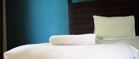 Habitación ejecutiva con 2 camas individuales, 2 camas individuales, no fumadores, vistas al jardín | Decoración individual, mobiliario individual, escritorio