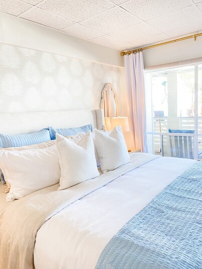 Coastal Elegance. Poolside. Just steps from the beach! Cards available.