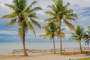 Private beach
