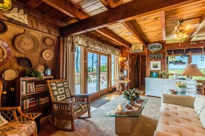 TV, DVD player, stereo