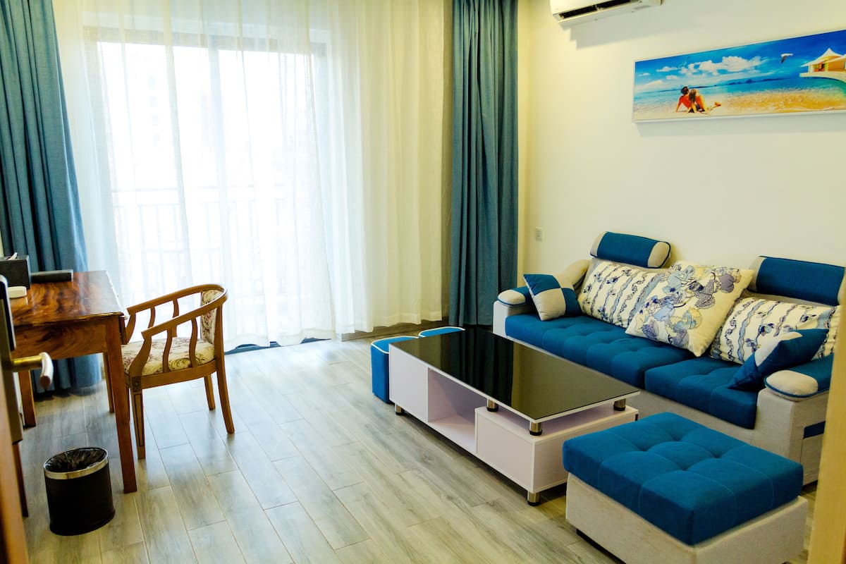 ห้องพาโนรามิกสวีท, เตียงควีนไซส์ 1 เตียง | 1 ห้องนอน, เครื่องนอนป้องกันสารก่อภูมิแพ้, เตียงเมมโมรีโฟม