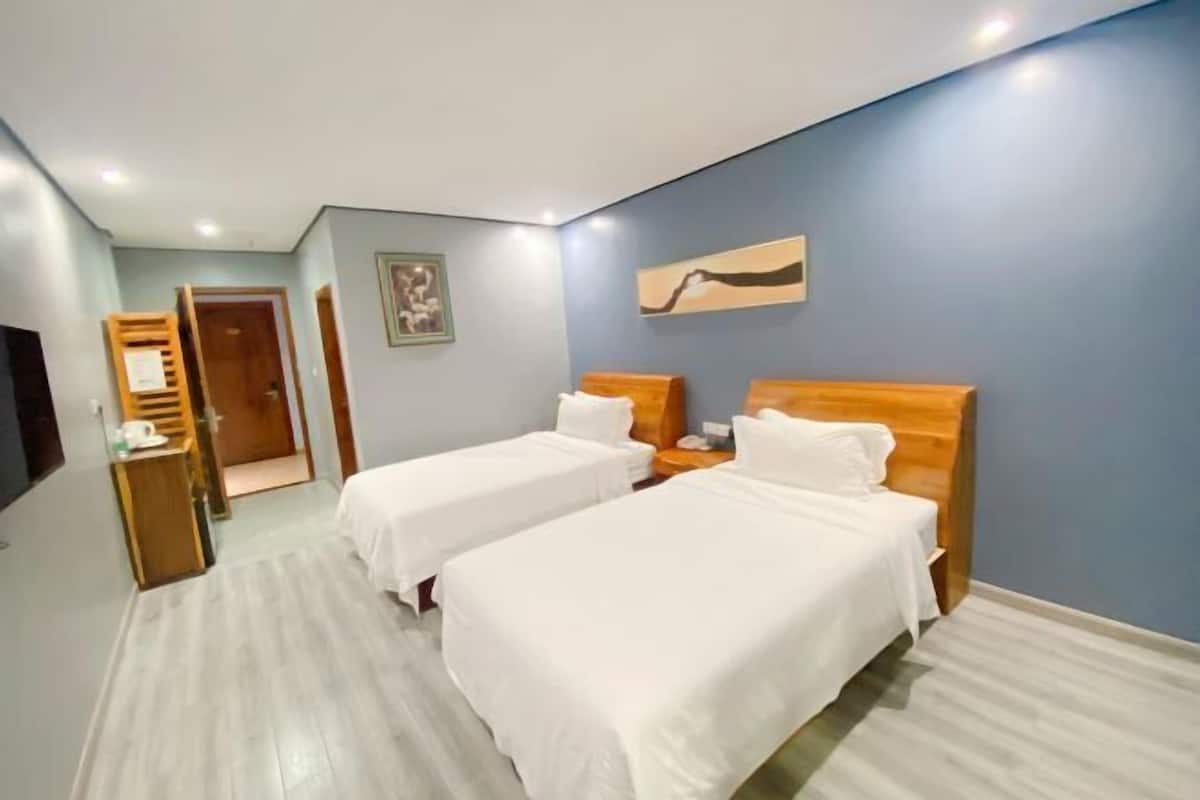 1 habitación y ropa de cama hipoalergénica