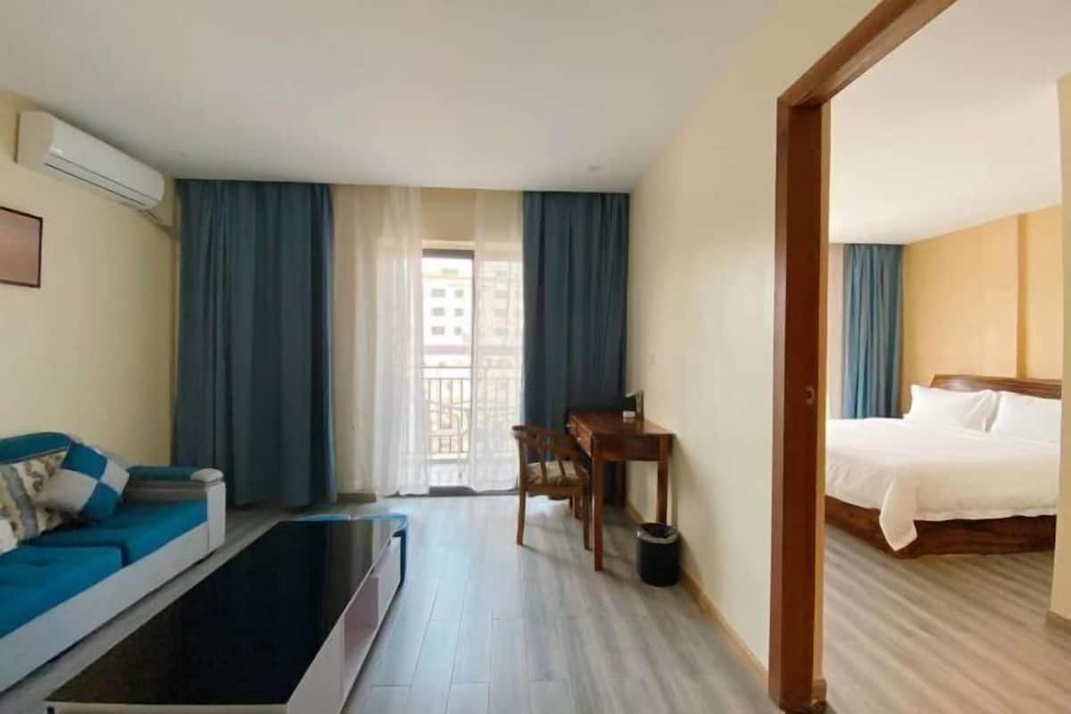 1 habitación y ropa de cama hipoalergénica
