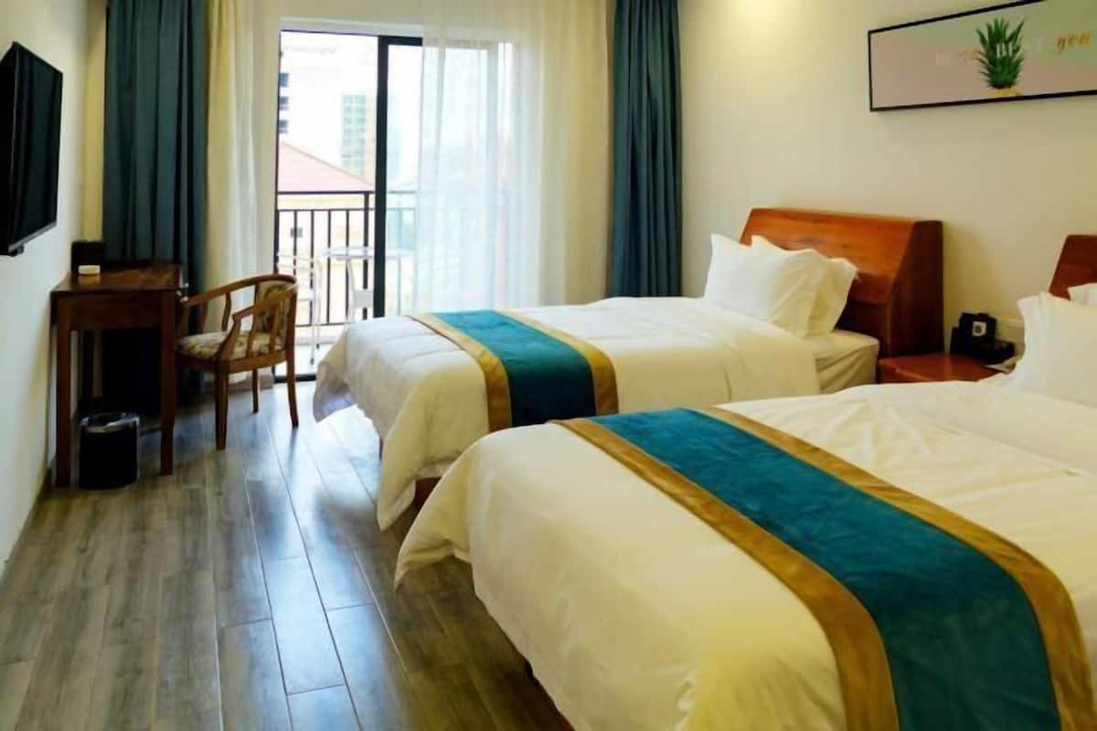 1 habitación y ropa de cama hipoalergénica