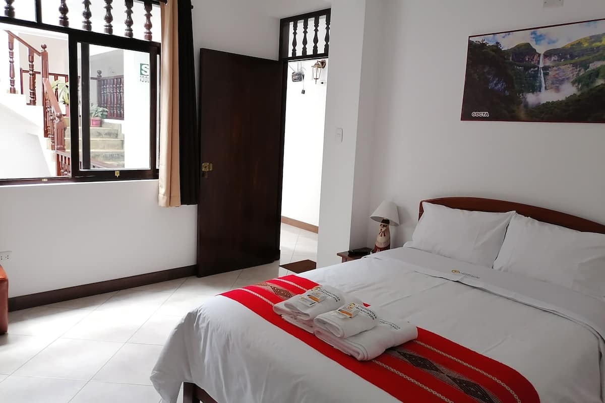 Premium bedding, down duvets, individually decorated