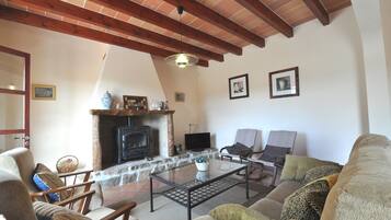 TV connectée, cheminée, chaßne hi-fi, espaces bureaux