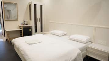 Elite Double Room, Garden View | Egyptian cotton sheets, premium bedding, down duvets, memory-foam beds