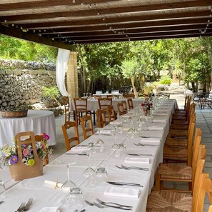 Dinner served, Regional cuisine - Relais Casina Copini (Spongano)