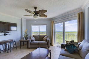 TV - Two Spectacular Ocean Views from the Living Room and Master Bedroom of the Condo (Tavernier)