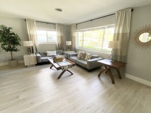 Smart TV, video games, DVD player, books