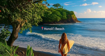 Aloha Magic Cottage Farm Stay, Rustic Farm Cottage W/ 180° Sunrise & Ocean Views