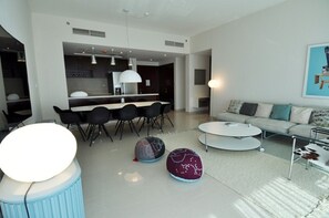 Apartment, 2 Bedrooms (For 5 Pax) | 2 bedrooms, blackout curtains, iron/ironing board, free WiFi - Arabian Holiday Homes Panorama (Dubai)