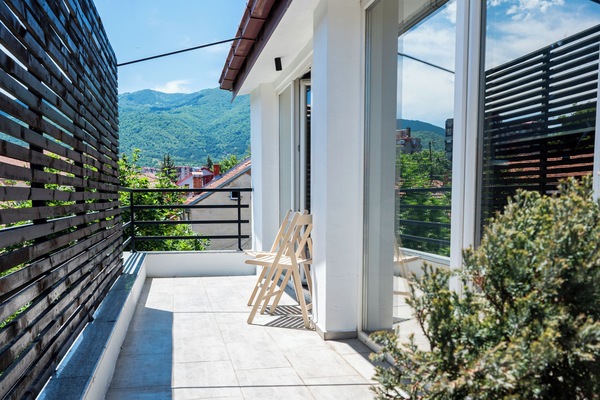 Apartemen Comfort | Teras/patio