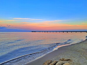 Tæt på stranden