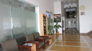 Zona de estar del vestíbulo