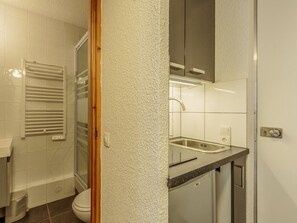 Bathroom - Cozy studio in Plagne Bellecôte, near glacier (La Plagne-Tarentaise)