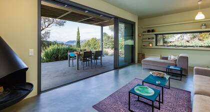 Tessera Villa, a Serene Escape in Nature with Pool