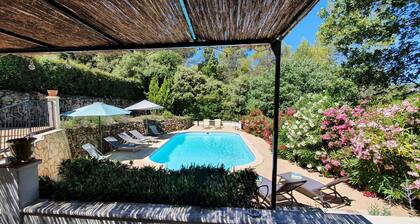 Charming Provencal villa in the heart of the forest and  the village of Lorgues