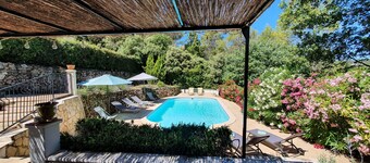 Charming Provencal villa in the heart of the forest and the village of Lorgues