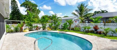 Una piscina climatizada