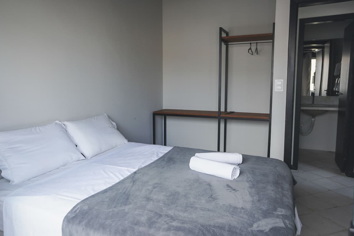 Blackout drapes, iron/ironing board (on request), WiFi (free)