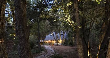 Modern and rustic cabin in a beautiful secluded setting