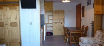 La Plagne-Montalbert, 4 pers studio, resortcenter, ski-in ski out