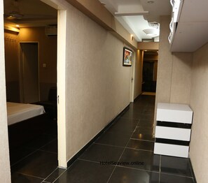 家庭四人房, 2 間臥室, 城市景 | 平面圖