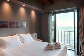 Chambre Deluxe, balcon, vue mer