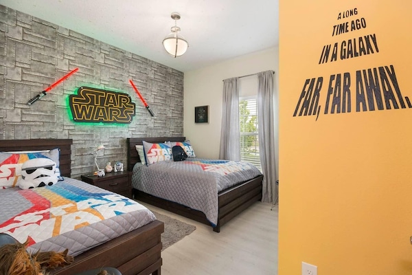 1st floor (1 full size & 1 twin) no carpet