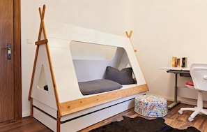 2 chambres, lit parapluie, Wi-Fi gratuit, draps fournis