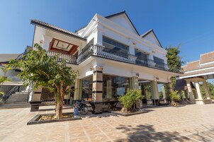 Majoituspaikan julkisivu