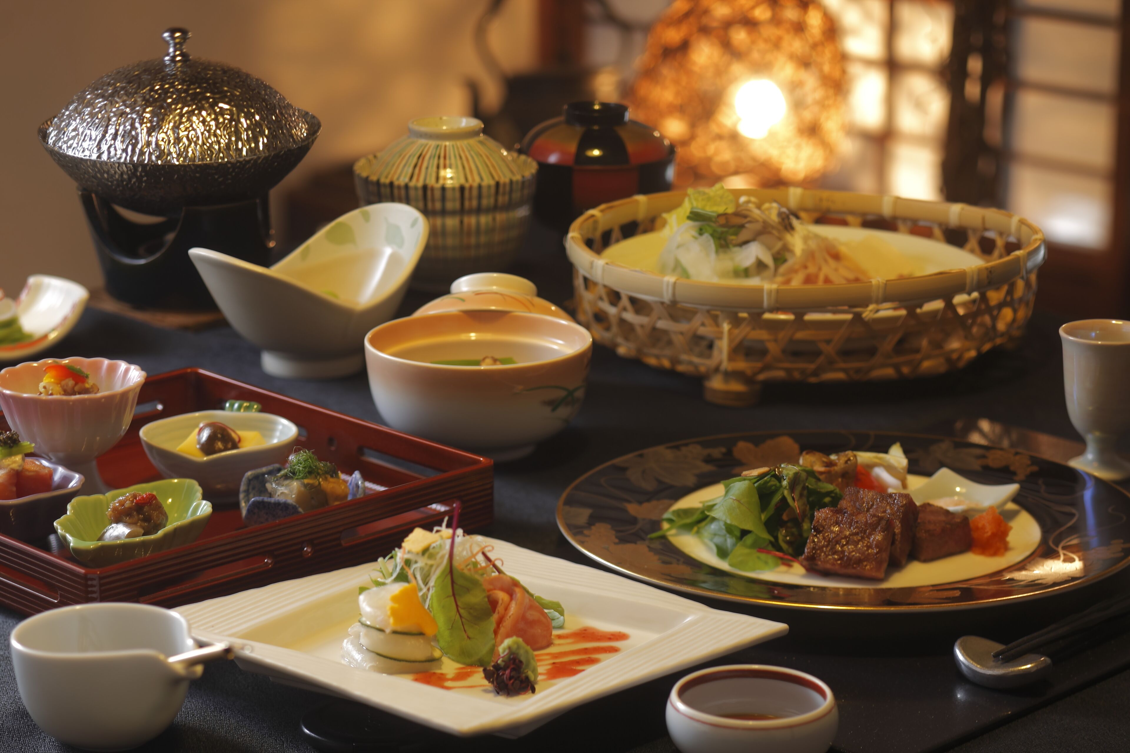 日式旅馆用餐