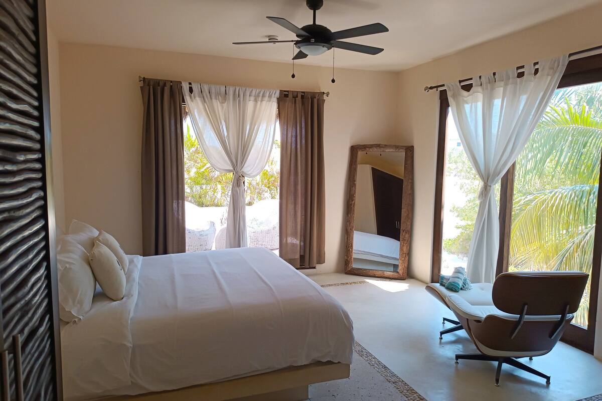 3 bedrooms, premium bedding, in-room safe, individually decorated