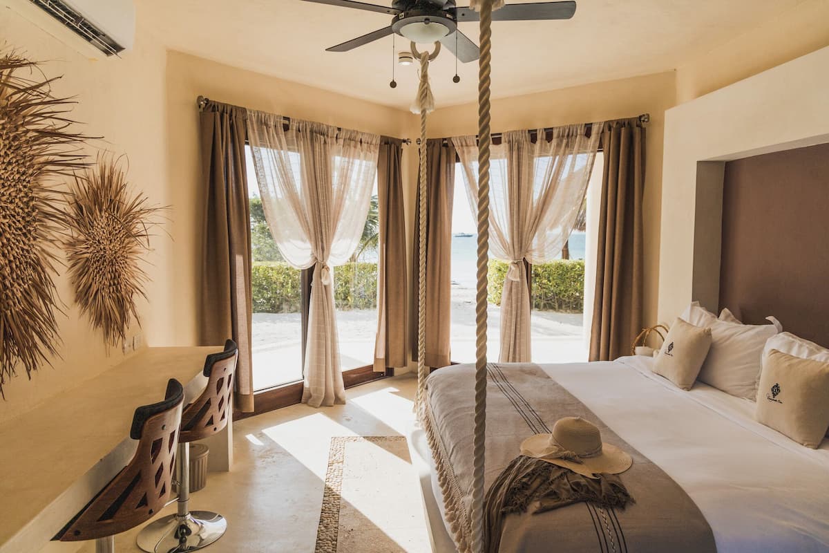 3 bedrooms, premium bedding, in-room safe, individually decorated