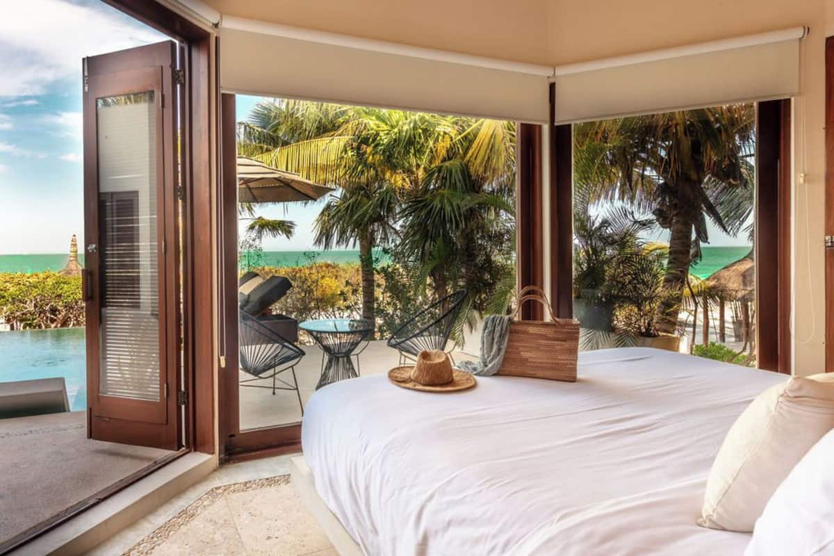 3 habitaciones y ropa de cama de alta calidad