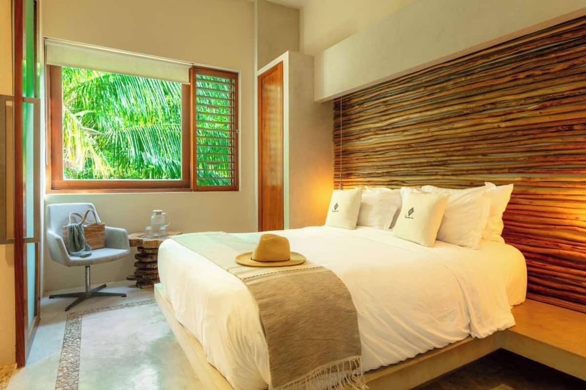 3 habitaciones y ropa de cama de alta calidad