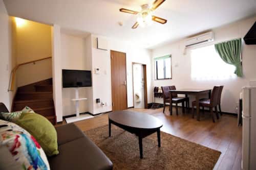Appartement, 1 slaapkamer | Woonruimte | Flatscreentelevisie