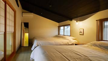 2 chambres, bureau, Wi-Fi gratuit, draps fournis