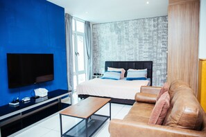 Studio (Cosy B-12-03) | Rideaux occultants, fer et planche à repasser, draps fournis