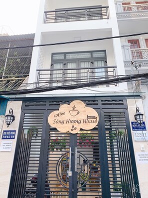 Fachada del alojamiento