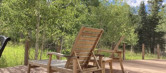 Magical Cabin below the Sangre de Cristos