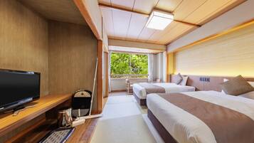 Pet Room Japanese-style Twin room(With toilet)(Non-smoking) | In-room safe, free WiFi, bed sheets