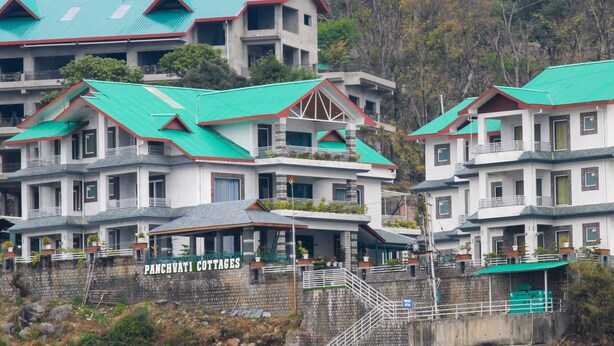 Front of property - PANCHVATI COTTAGES (Dharamshala)